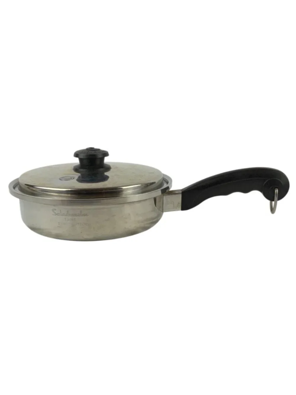 Saladmaster T304S Stainless Steel 9 inch Skillet With Vapo Lid Made in USA